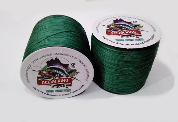 XP1000 100lbs (8 Strands Braided Fishing Line – Green Color) 500m-1