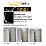 Stainless Steel O Shaughnessy hooks
